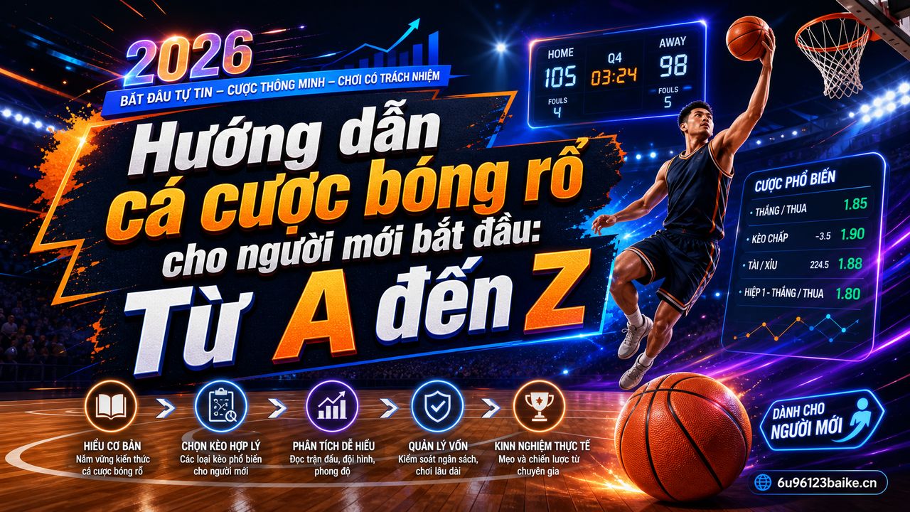 Hướng dẫn cá cược bóng rổ cho người mới bắt đầu: Từ A đến Z