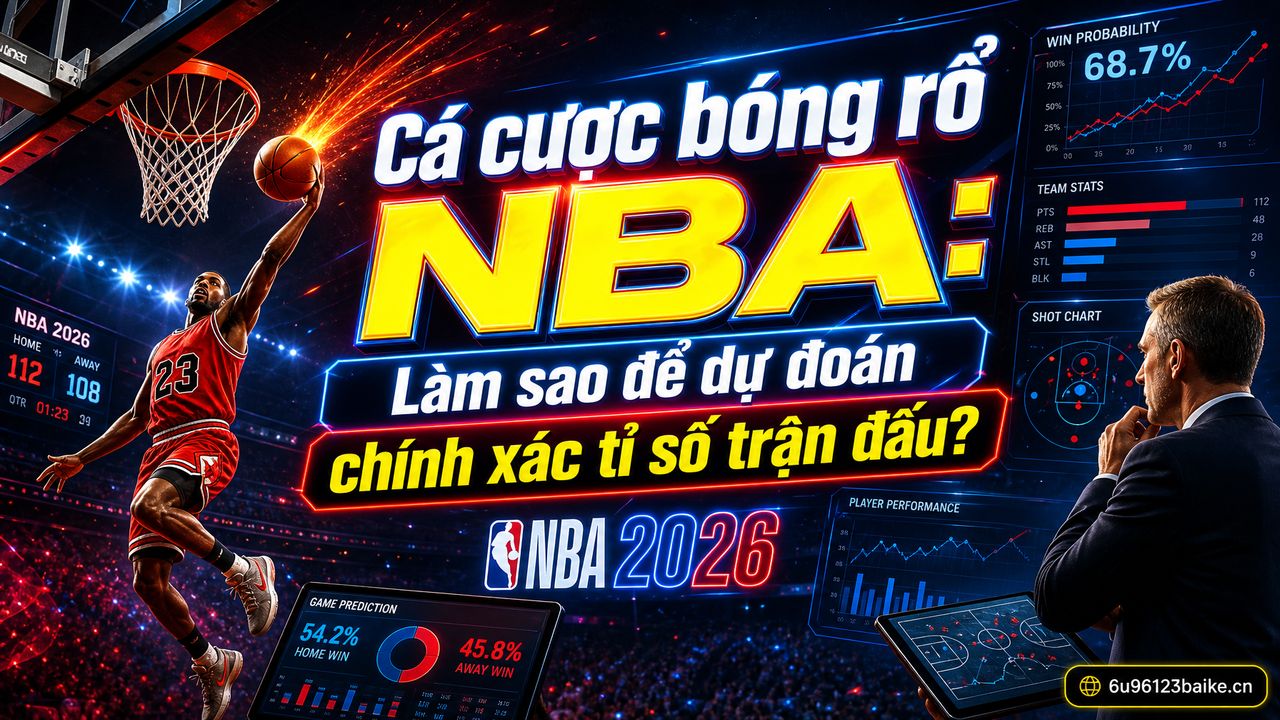 Cá cược bóng rổ NBA: Làm sao để dự đoán chính xác tỉ số trận đấu?