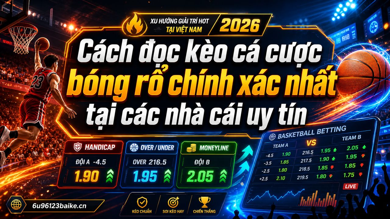 Cách đọc kèo cá cược bóng rổ chính xác nhất tại các nhà cái uy tín